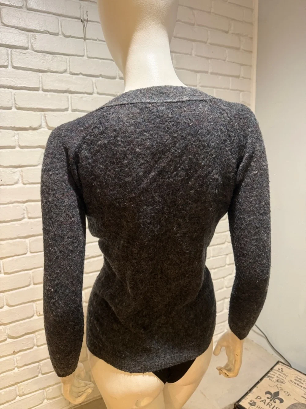 Étoile Isabel Marant Wool Blend Cardigan | Cozy Luxe Parisian Chic Medium
